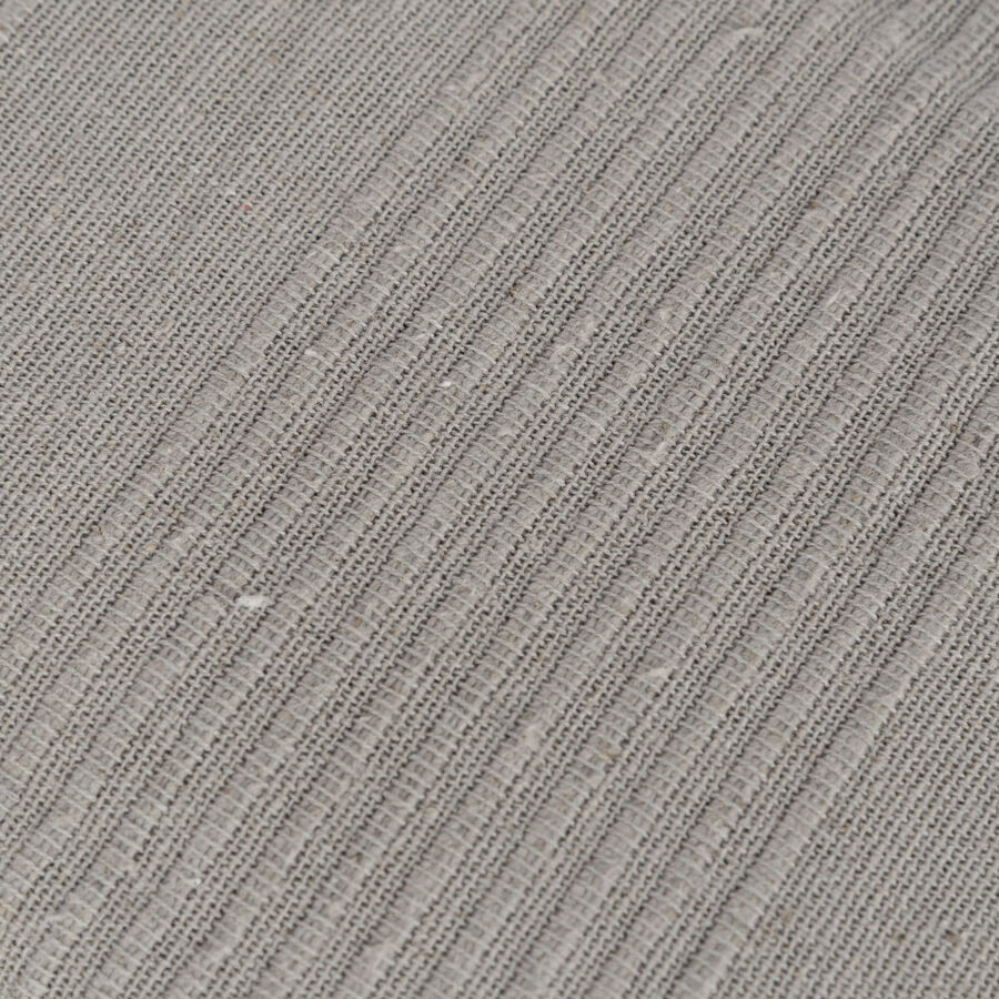 Colcha de algod&oacute;n gris Siva 240x250cm