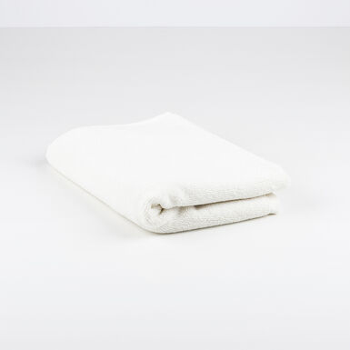 Alfombra de ba&ntilde;o algod&oacute;n Off White 50x70cm