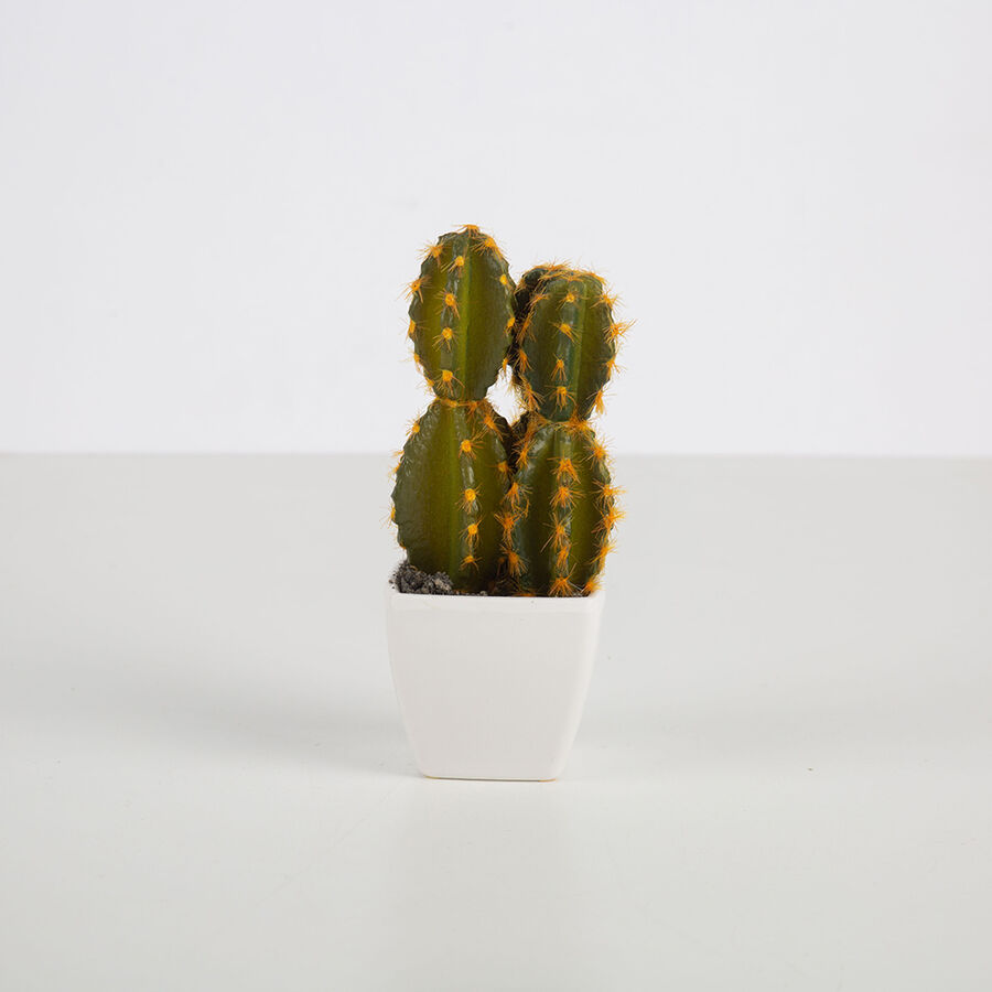 Cactus sint&eacute;tico peque&ntilde;o en varios modelos