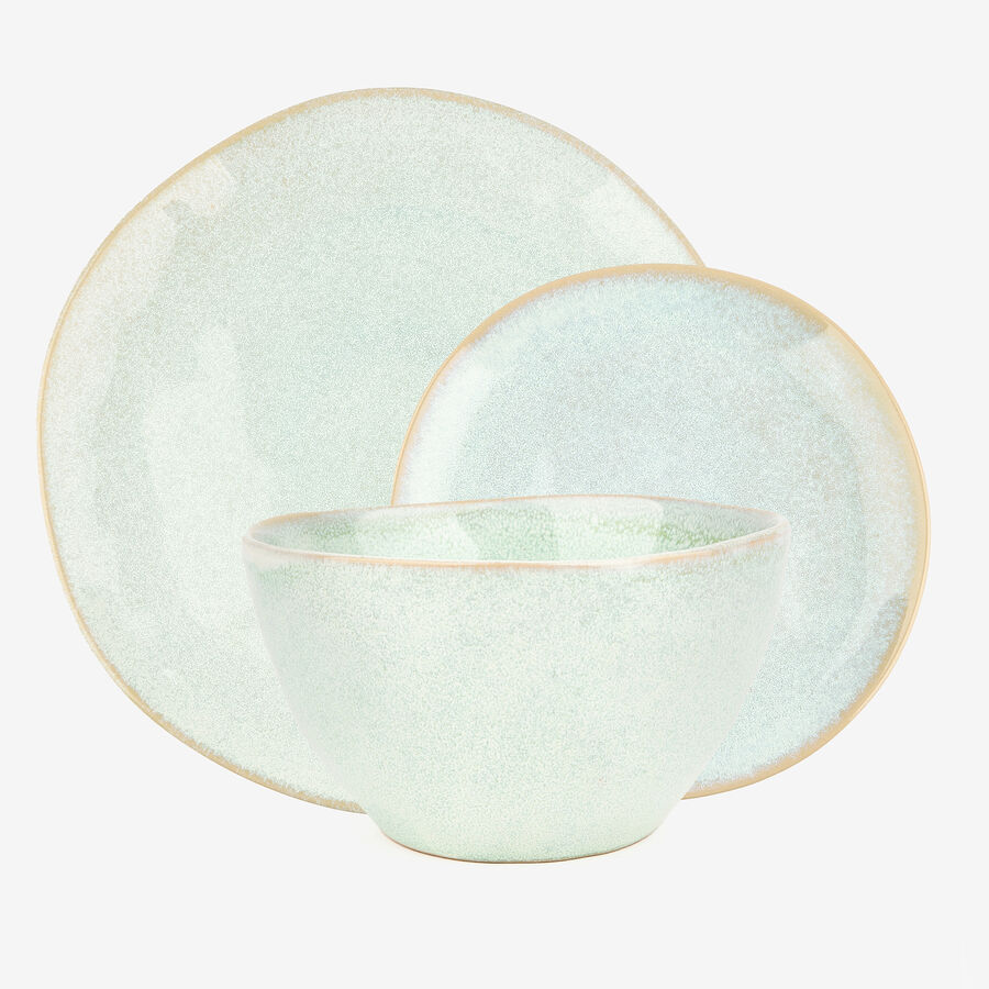 Vajilla de 12 piezas de cerámica Bulnes