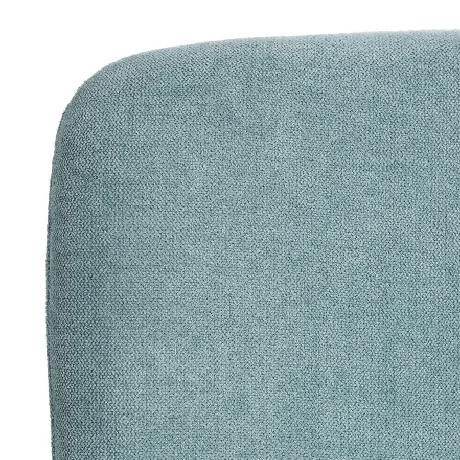 Set de 2 sillas de comedor de metal verde agua Jasper 44x54x86cm