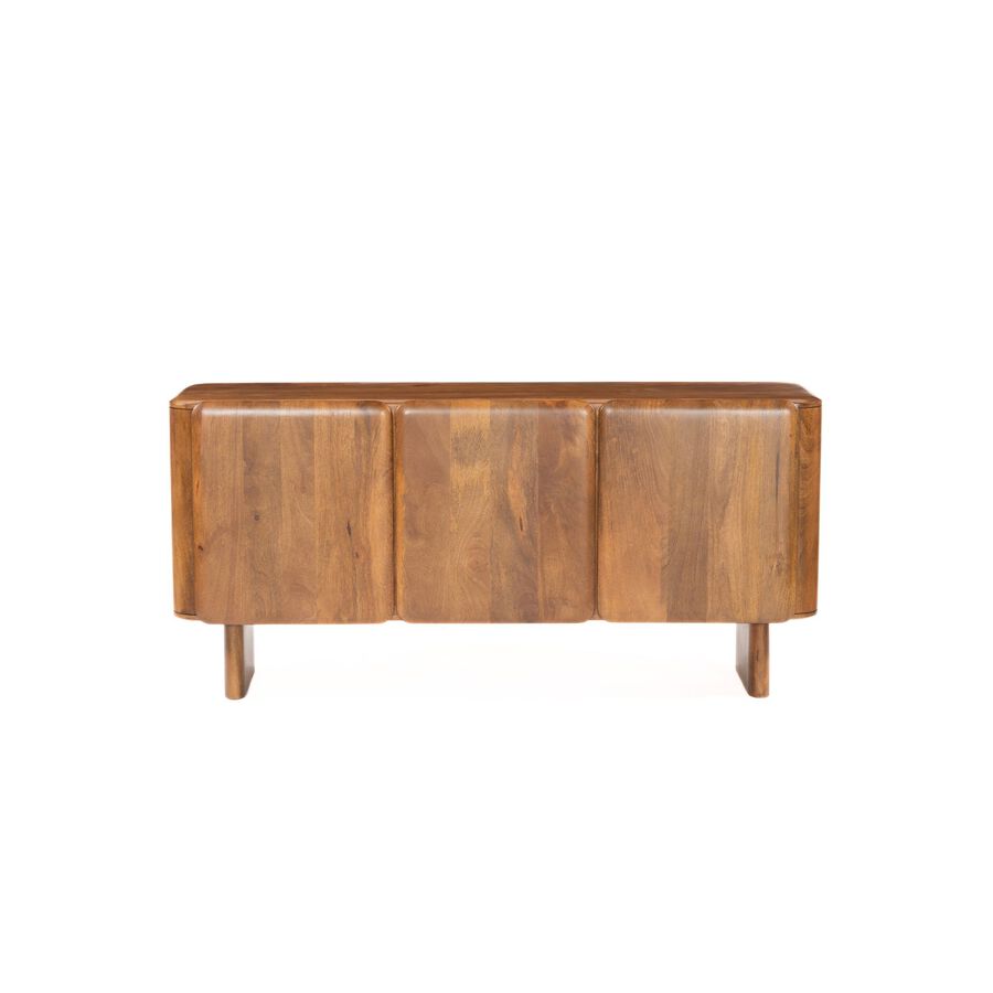 Aparador de madera de mango Brislava 160x45x75cm Clau&Chloe