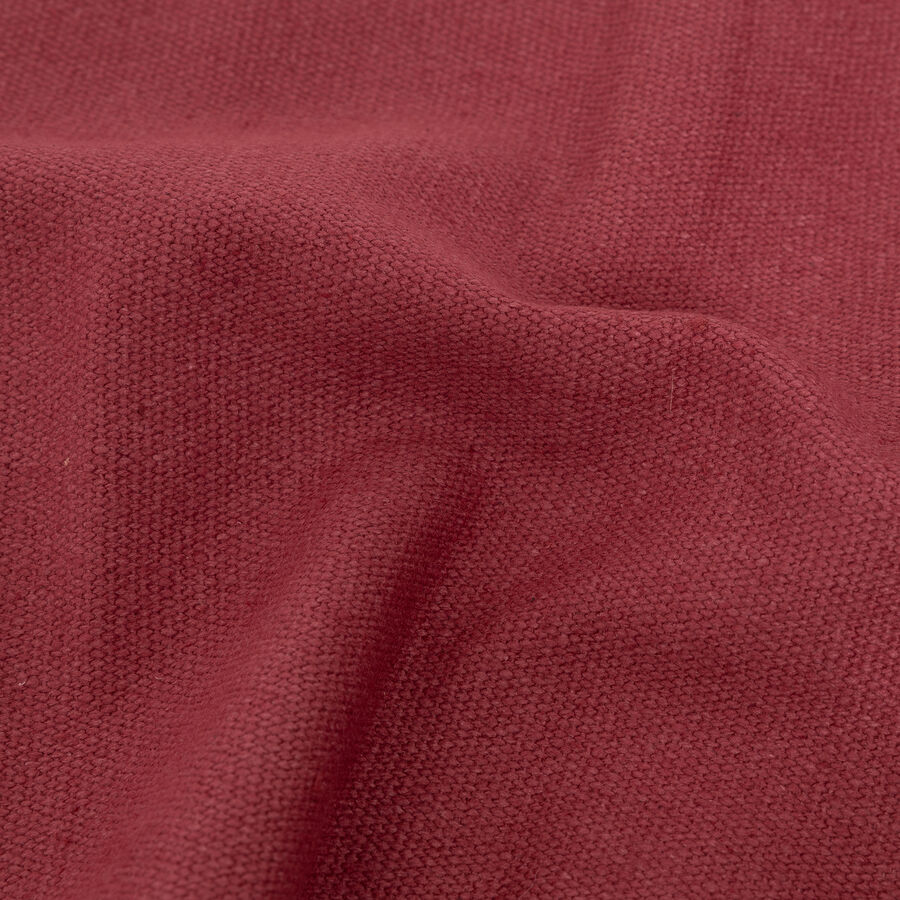 Camino de mesa de algod&oacute;n granate Maya 140x38cm