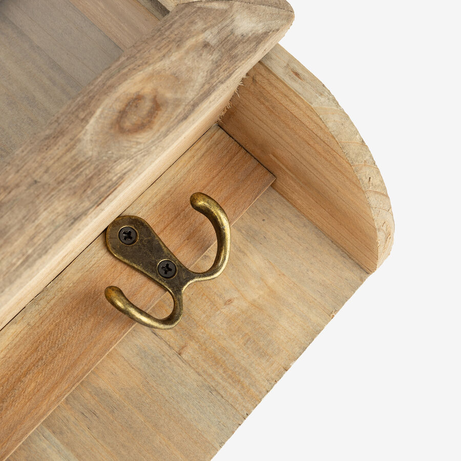 Caja guardallaves de madera Croft 26x38cm