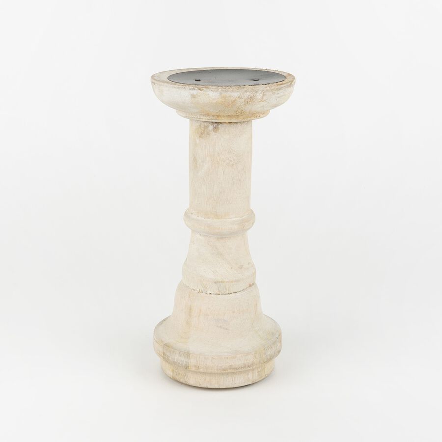 Candelabro de madera 20cm