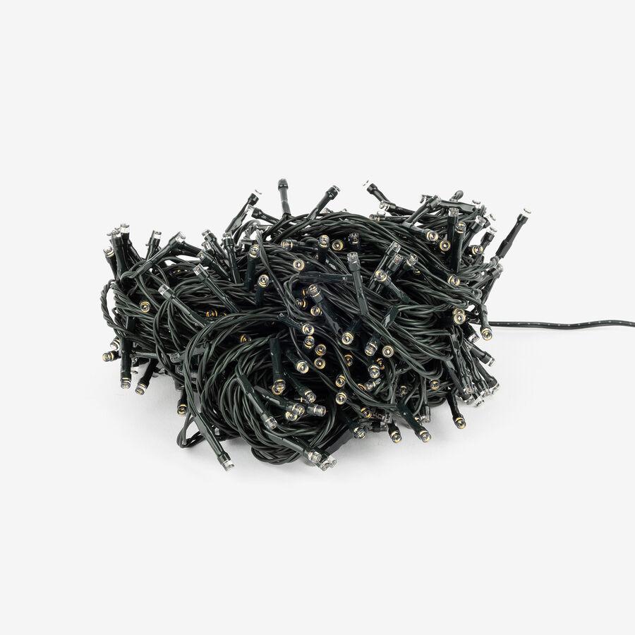 Guirnalda de luces exterior 320 LEDs luz cálida 27m