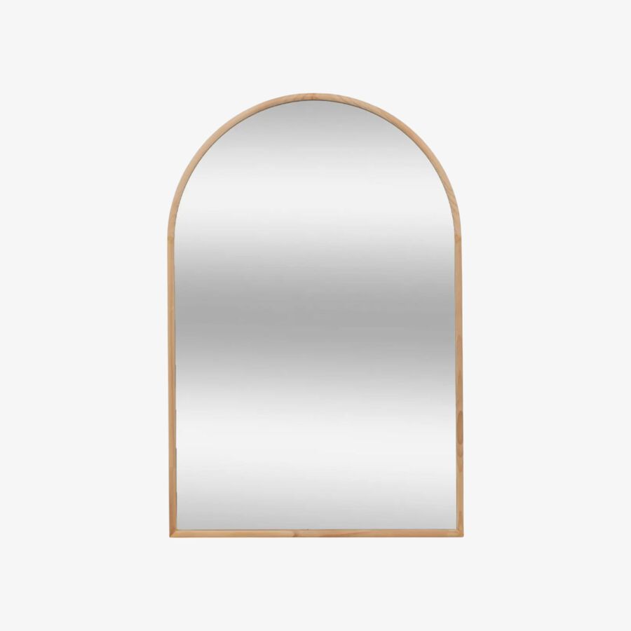 Espejo de pared de madera Lamec 90x60cm