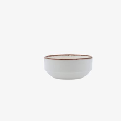 Bol apilable blanco de porcelana Pietra &Oslash;14cm