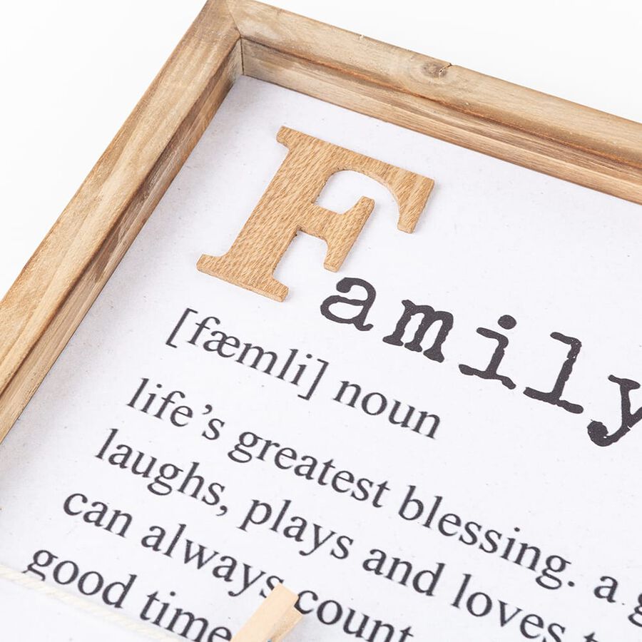 Marco de fotos con pinzas 40x55cm en varios modelos