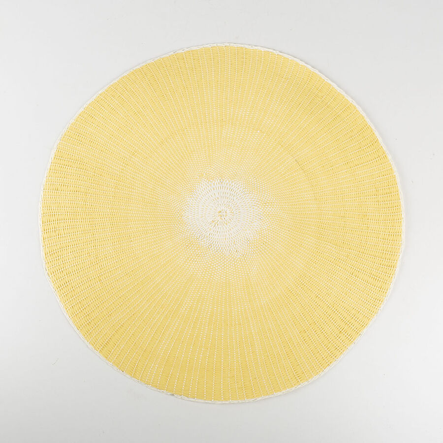 Mantel individual de fibra tierra &Oslash;38cm