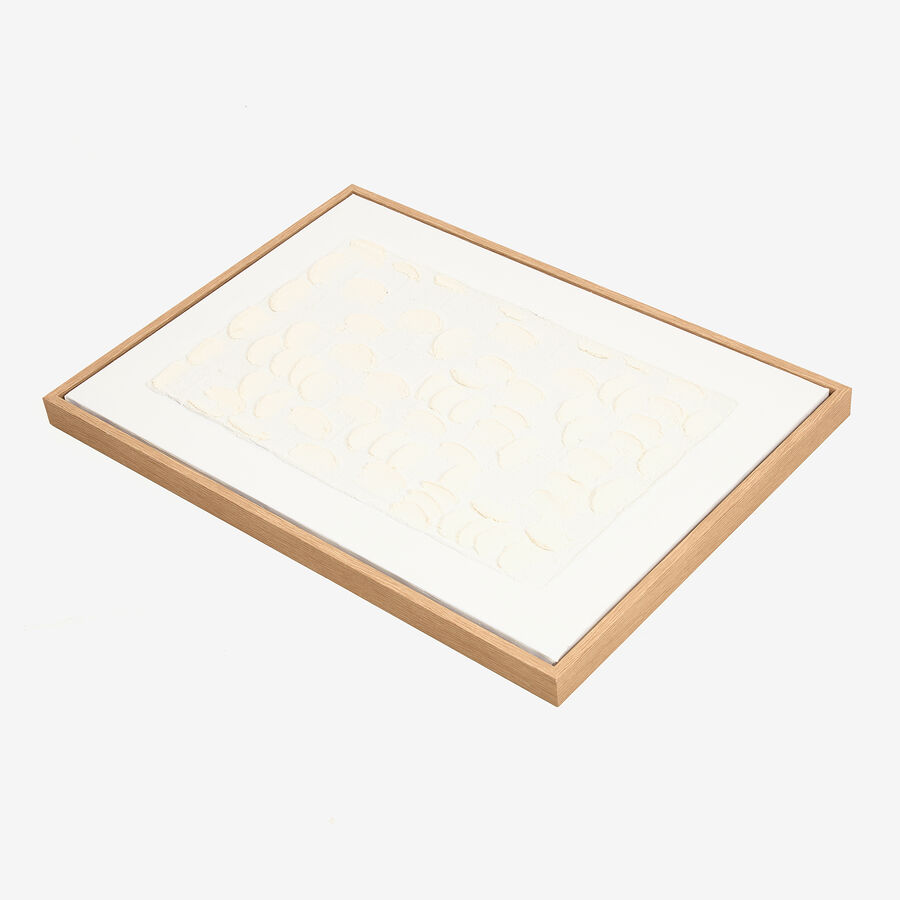 Cuadro con marco y cristal Relieve 50x40cm