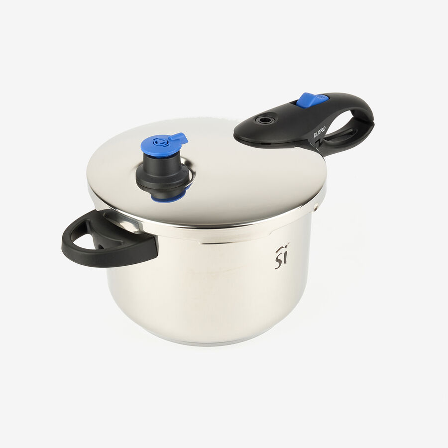 Olla a presi&oacute;n de acero inoxidable apta para inducci&oacute;n Duero &Oslash;22cm - 5,5L  - Bergner