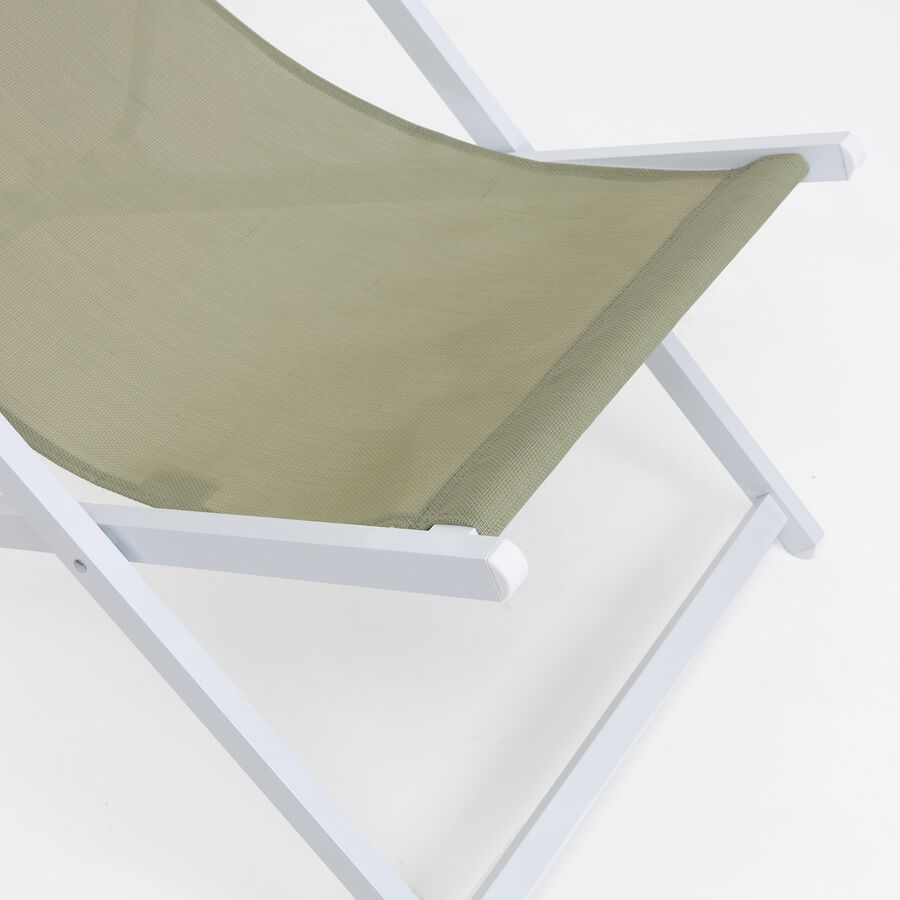 Hamaca de jard&iacute;n verde de aluminio Ereses 101cm