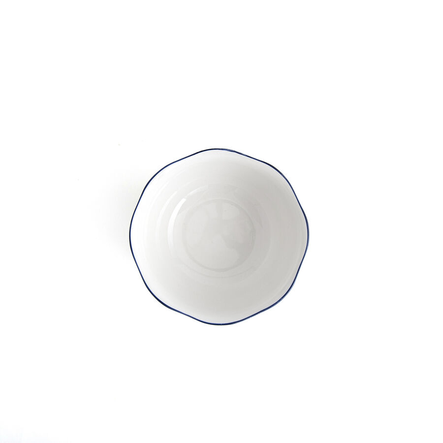 Bol azul de porcelana Charlotte &Oslash;14x6cm