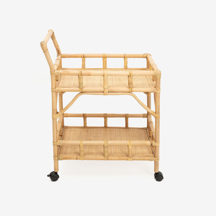 Camarera de rat&aacute;n Venecia 53x43x80cm