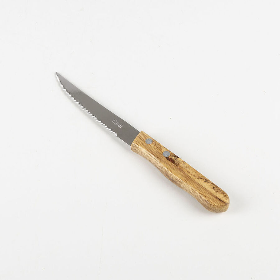 Cuchillo de carne con mango de madera Viande 20,5cm