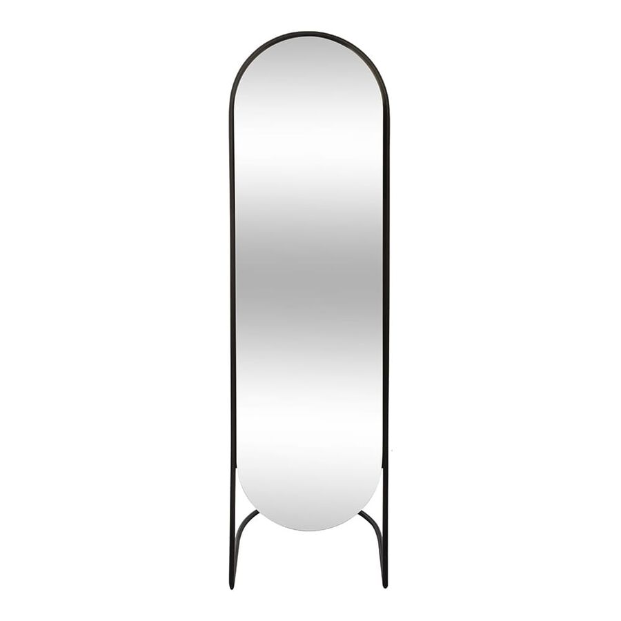 Espejo de pie met&aacute;lico 39x40x140cm