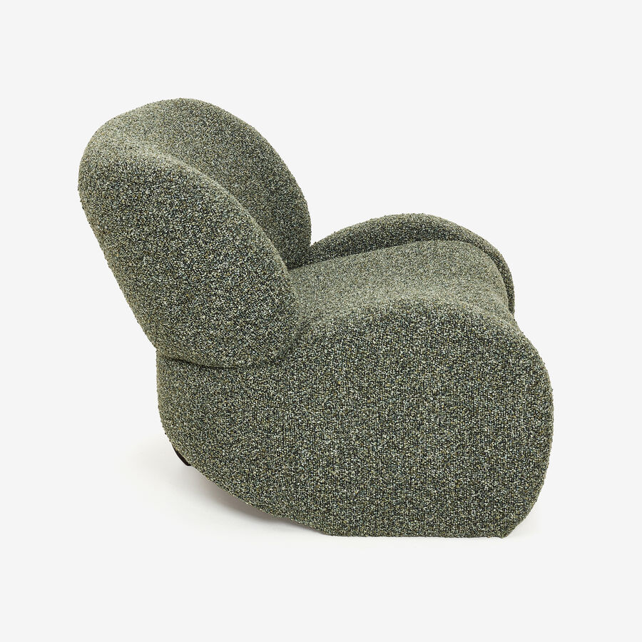 Butaca verde Telma 82x91x75cm Clau&Chloe