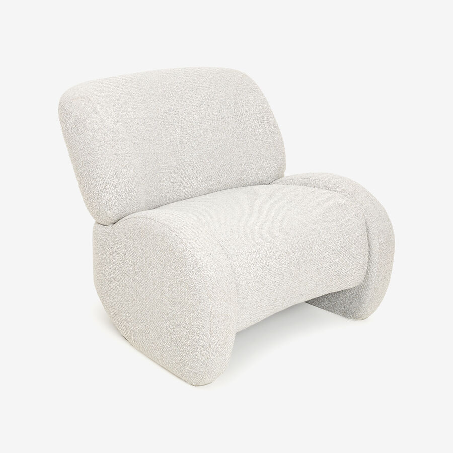 Butaca gris Telma 82x91x75cm Clau&Chloe