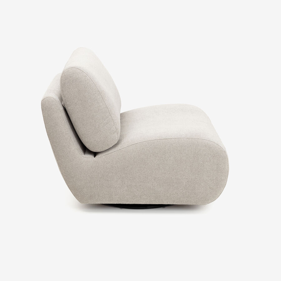 Butaca gris Succor 83x94x75cm Clau&Chloe