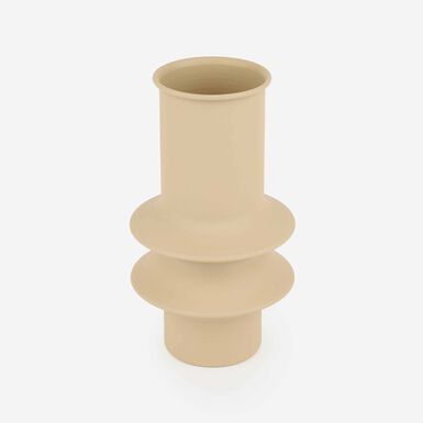 Jarron de zinc 14x14x24cm arena Zen