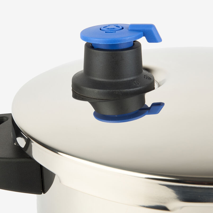 Olla a presi&oacute;n de acero inoxidable apta para inducci&oacute;n Duero &Oslash;22cm - 5,5L  - Bergner