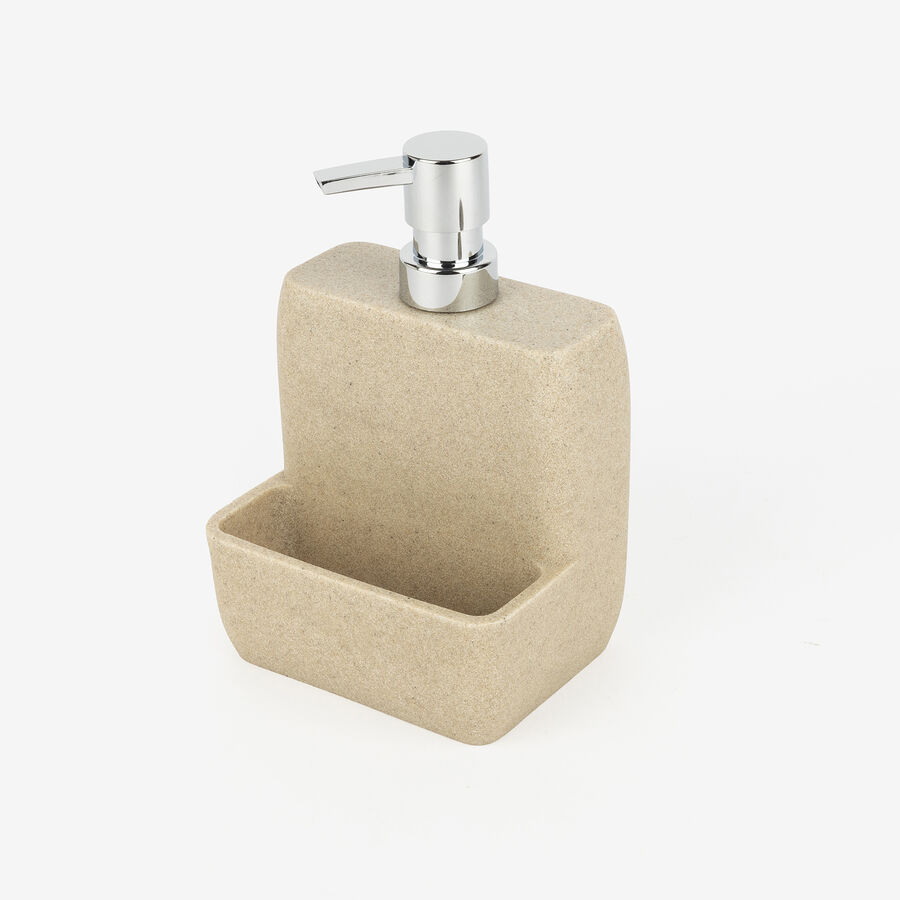 Dispensador de jabon de poliresina 18,4cm