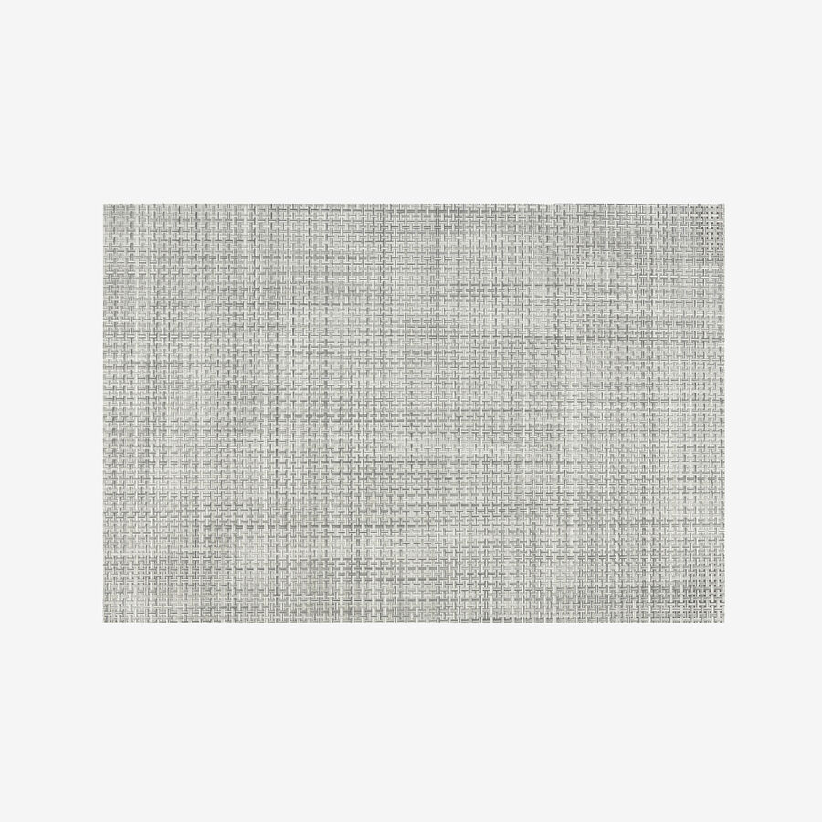 Mantel individual de textilene gris 50x35cm