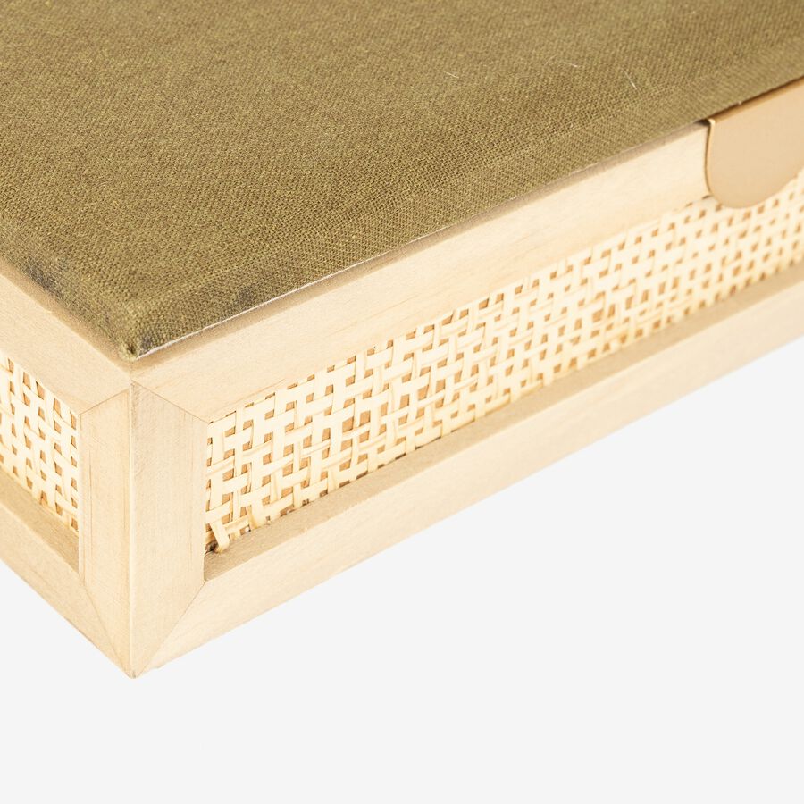 Joyero de madera 28x14x8cm