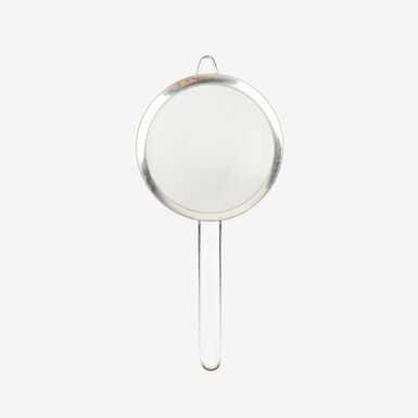 Colador de acero con mango 16cm