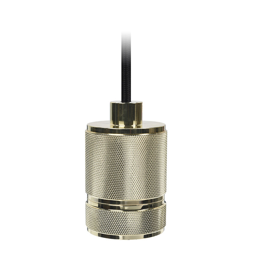 Luz industrial de metal 4x7cm