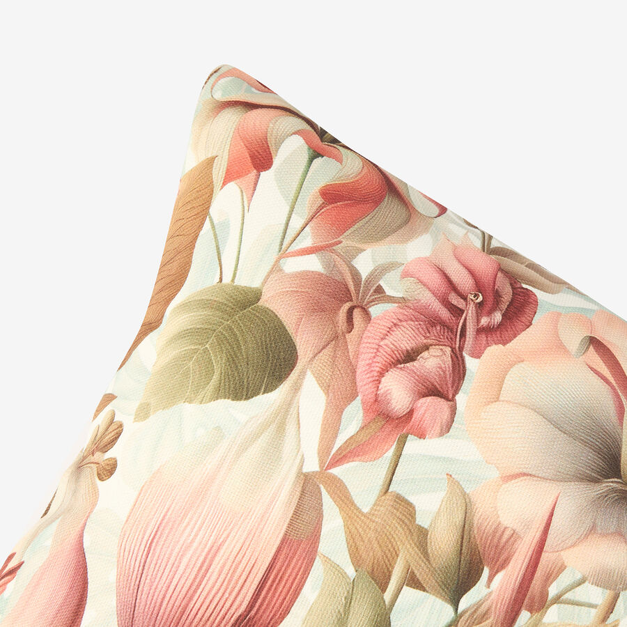 Funda de coj&iacute;n de algod&oacute;n Peonia 45x45cm
