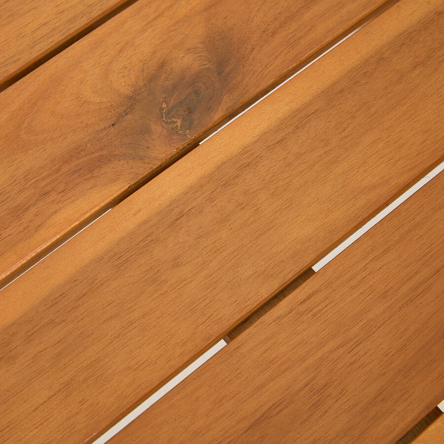 Set de jardín de 4 piezas de madera de acacia Corfu