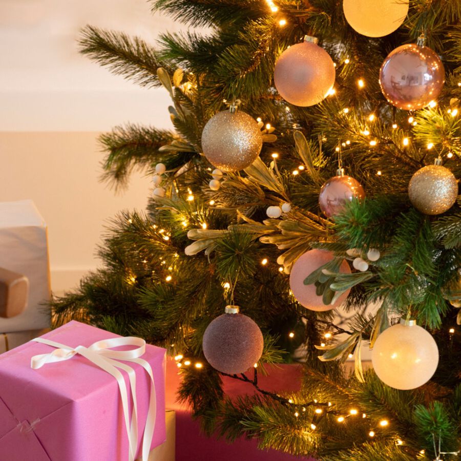 Árbol de Navidad Rosa