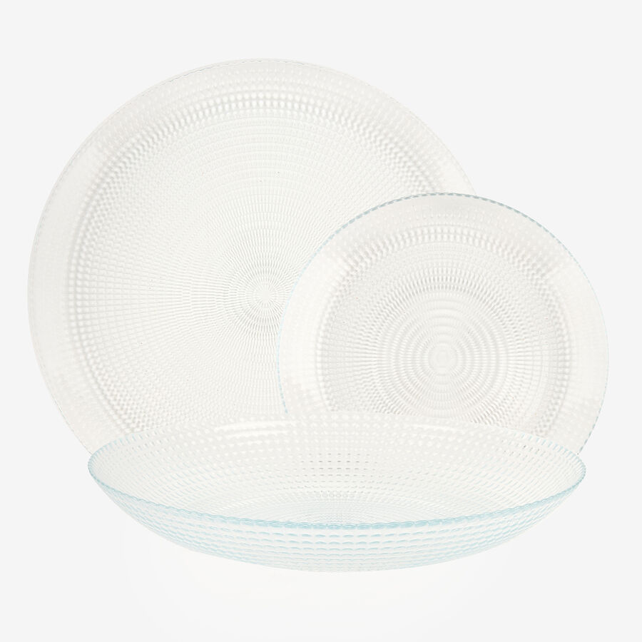 Vajilla de 18 piezas de vidrio Generation