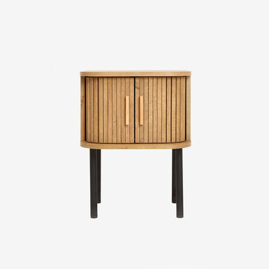 Mesa de noche de madera MDF Valote 40x40x53cm