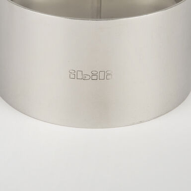 Molde para emplatar de acero inoxidable redondo Ø8x4,5cm - Ibili