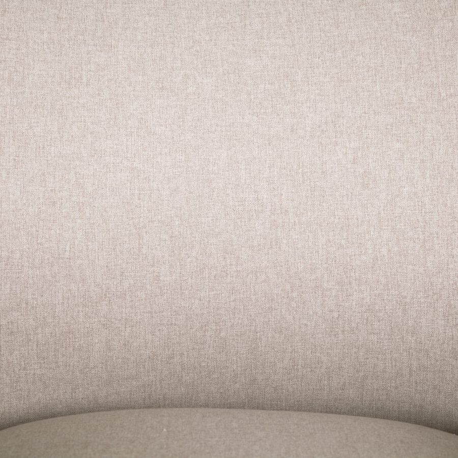 Butaca de poliéster beige Aurora 76x78x79cm Clau&Chloe