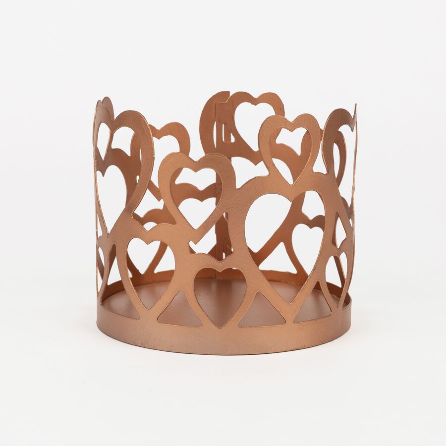 Portavelas de San Valent&iacute;n 11 x 9 cm