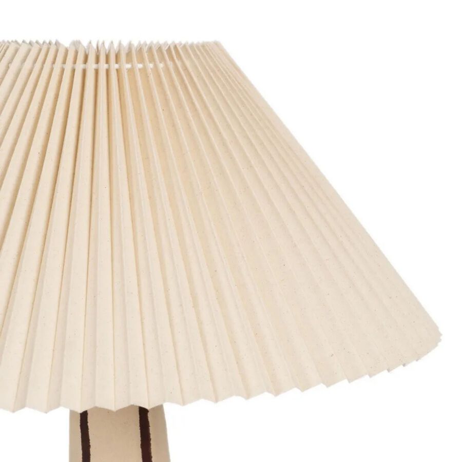 Lámpara de pie de cerámica Elena Ø53x103cm