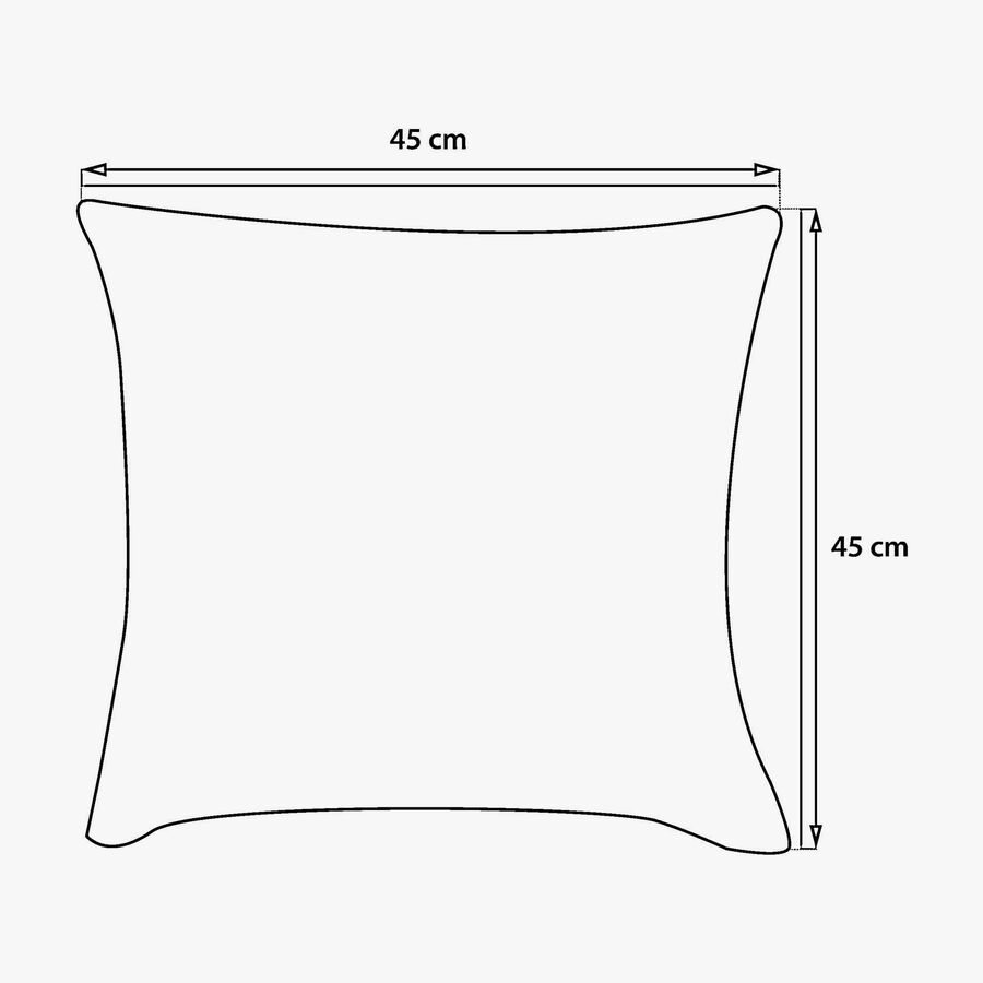 Cojin de jard&iacute;n repelente al agua crema Soreya 45x45cm