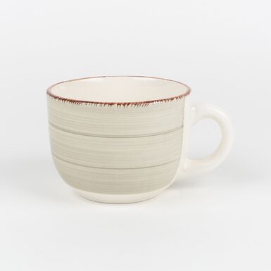 Taza jumbo beige de gres Vita 47cl