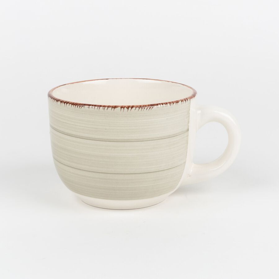 Taza jumbo beige de gres Vita 47cl