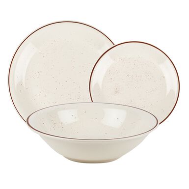 Vajilla de gres de 18 piezas Louise