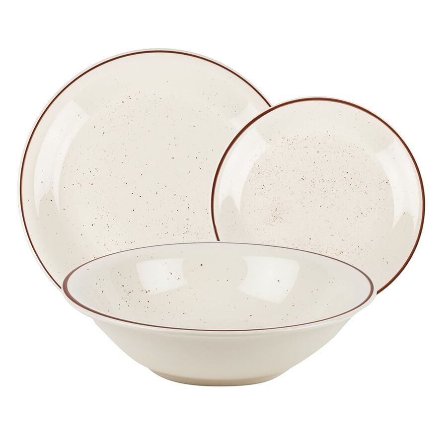 Vajilla de gres de 18 piezas Louise