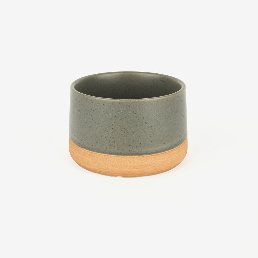 Set de 4 boles de gres de colores Ø9x5cm