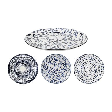 Plato llano de porcelana Ming &Oslash;27cm