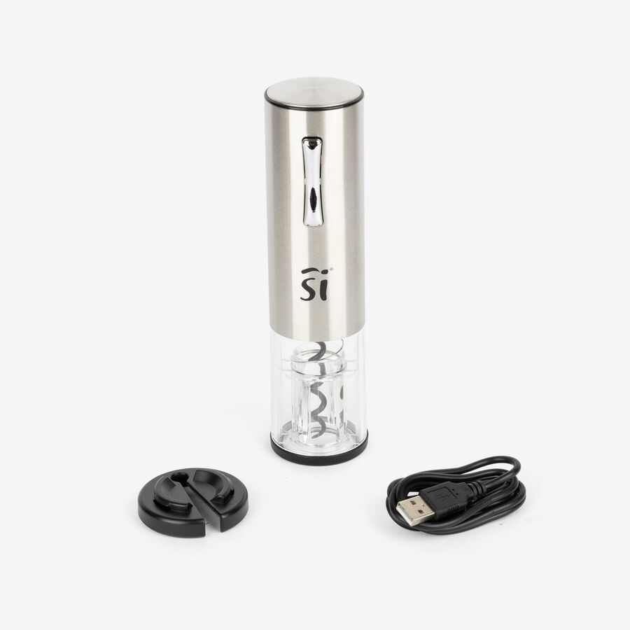 Sacacorchos eléctrico con cargador 25w - Bergner