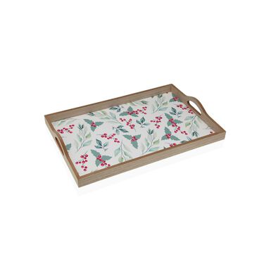 Bandeja para servir de madera Acebo 45x30cm