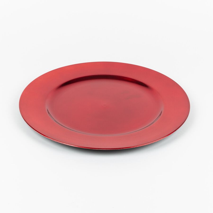 Bajo plato rojo Banff &Oslash;33cm